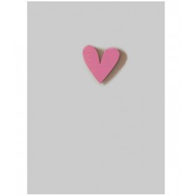 Gift Card with Magnetic object "Heart"