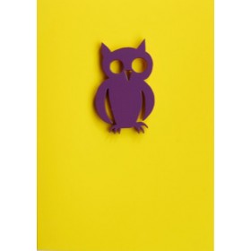 Gift Card with Magnetic object "Owl"