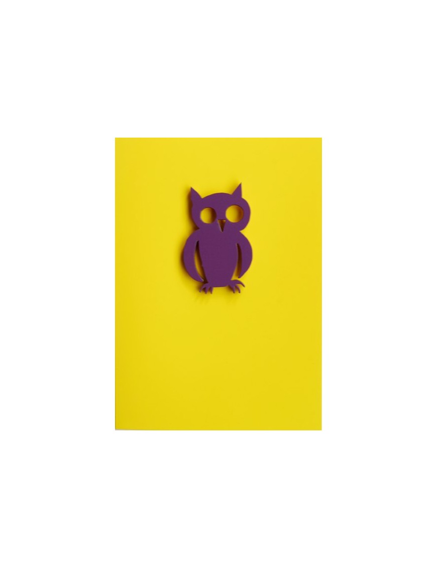 Gift Card with Magnetic object "Owl"