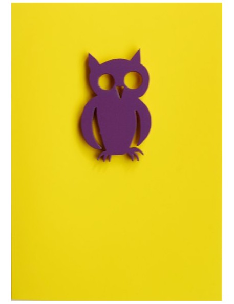 Gift Card with Magnetic object "Owl"