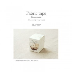 Japanese Fabric tape - Set of 3 Rolls - Tiny