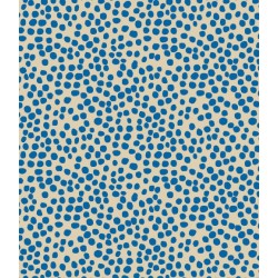 Darling Clementine - Harvest Gift Wrap Blue Dots