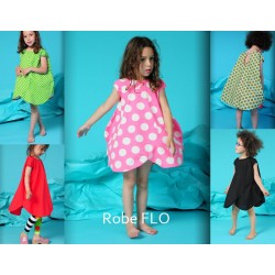 Bodebo robe flo vert prairie