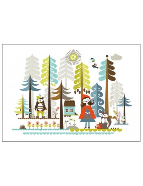 ISAK - Affiche Little Riding Hood ISAK - Affiche Little Riding Hood