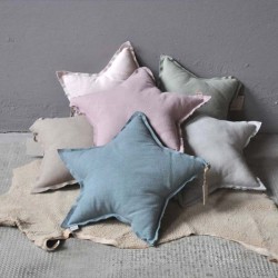 Numero 74 - Small Star Cushion - pastel