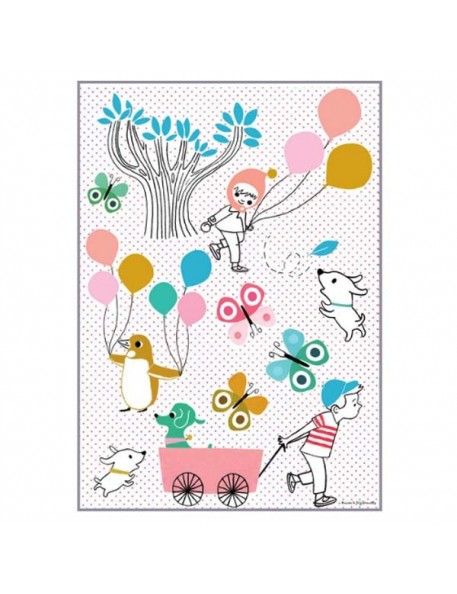 Tinou Le Joly Sénoville - Ballons Wall decals