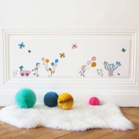 Tinou Le Joly Sénoville - Ballons Wall decals