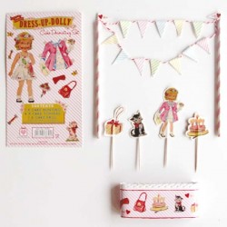 REx - Dress up Dolly cake bunting set