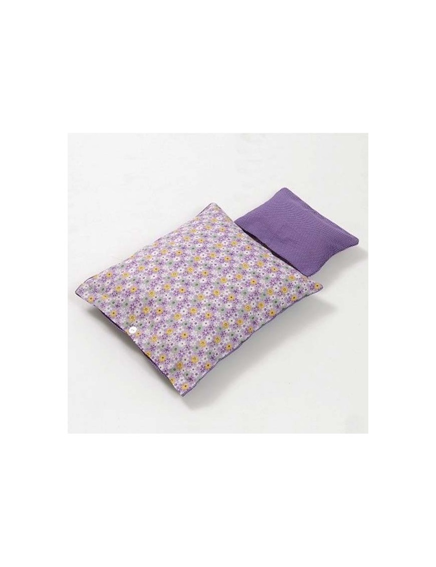 Doll Basket With Pillow&Cover - purple