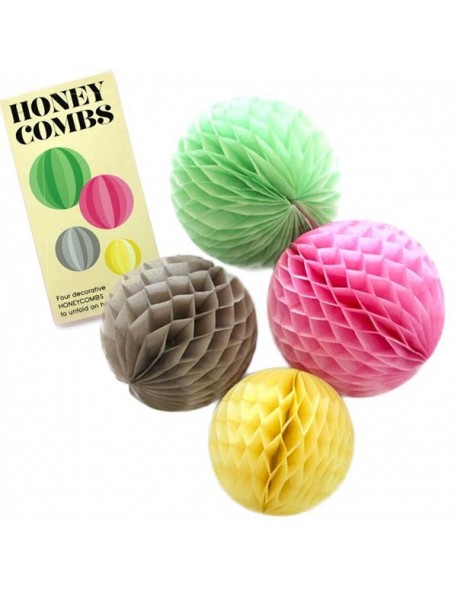 OMM - Set de 4 Honeycombs (boîte jaune)