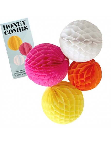 OMM - Set de 4 Honeycombs (boîte bleue)