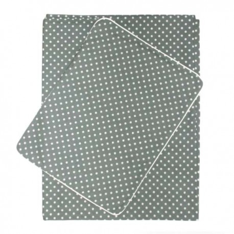 Achetez housse de couette enfant (100x150): pois gris