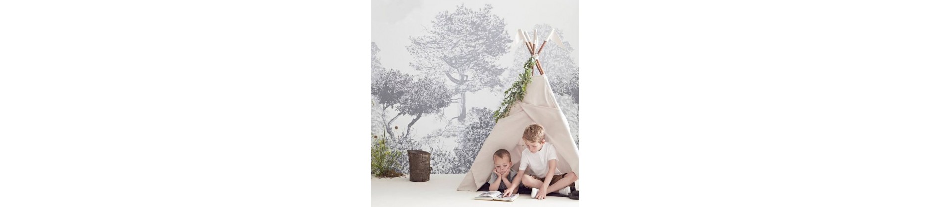 Nursery room decor by style